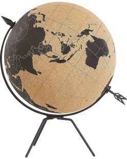 Mappamondo BATTUTA Marrone 35 cm