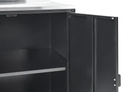 Mobile da cucina per esterni VILAMA Metallo Nero