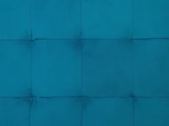 Ottomano contenitore MICHIGAN Velluto Blu oltremare