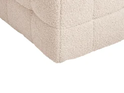 Ottomano contenitore MICHIGAN Bouclé Beige