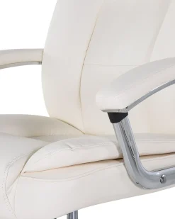 Poltrona da scrivania ADVANCE Pelle sintetica Beige chiaro