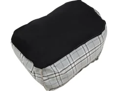 Poltrona sacco 200 L DROP LINEN 63 cm 75 cm Grigio