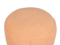 Pouf ADLANA Bouclé Rosa pesca