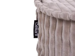 Pouf NILI Velluto Beige chiaro