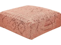 Pouf SHASA Cotone Rosso chiaro