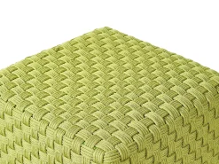 Pouf NALLI Materiale sintetico Verde