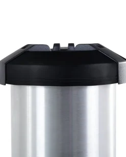 Riscaldatore a infrarossi da patio a piantana VEZUVIO 1500 W Nero