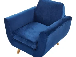 Rivestimento per poltrona BERNES Velluto Blu marino