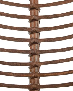 Sedia da pranzo CANORA Rattan Marrone