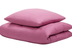 Set Copripiumino HARMONRIDGE Raso di Cotone 135 x 200 cm Rosa