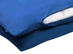 Set Copripiumino HARMONRIDGE Raso di Cotone 220 x 240 cm Blu scuro