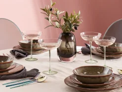Set di 4 bicchieri da Martini DIOPSIDE 250 ml Rosa