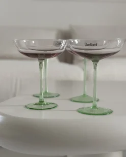 Set di 4 bicchieri da Martini DIOPSIDE 250 ml Rosa