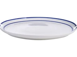 Set di 12 stoviglie AMCHUR Porcellana Bianco/Blu