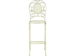 Set bar da giardino Pieghevole BIVIO Metallo Verde chiaro
