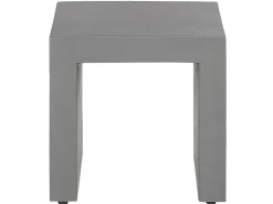 Set da pranzo da giardino con sgabelli 6 posti TARANTO Cemento Grigio