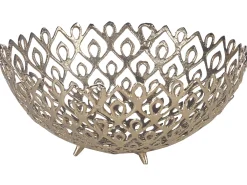 Set di 2 ciotole decorative GROGOL Metallo Oro