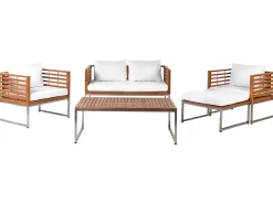 Set di copricuscini per esterni BERMUDA Bianco sporco
