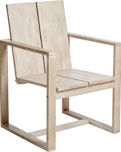 Set di 6 sedie da giardino con cuscini AZZANELLO Legno d'acacia Bianco sporco