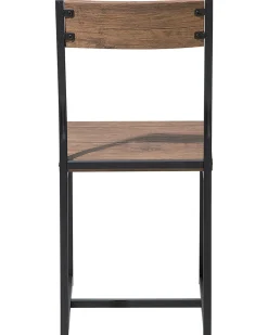 Set di 6 sedie da pranzo LAREDO Marrone/Nero