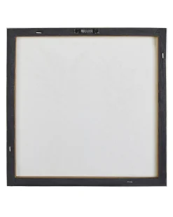 Set di 3 tele APESIKA Motivo naturale 30 x 30 cm Oro