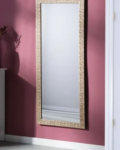 Specchio AJACCIO 50 cm 130 cm Ottone