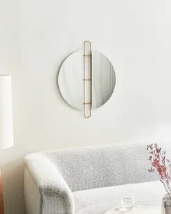 Specchio ATTIN 52 cm 65 cm Oro