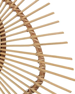Specchio BARIO 63 cm 45 cm Bambù Naturale