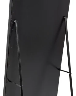 Specchio da terra ANSOUIS 150 cm Pelle sintetica Nero
