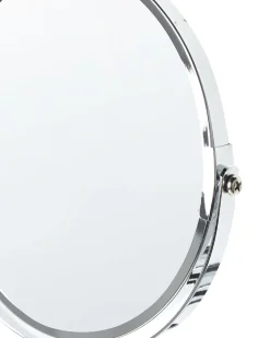 Specchio da trucco allungabile per parete YVELINES 57 cm 36 cm Metallo Argento