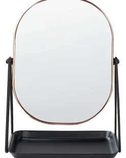 Specchio per make-up CORREZE Oro rosa