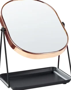 Specchio per make-up CORREZE Oro rosa