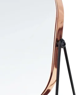 Specchio per make-up CORREZE Oro rosa