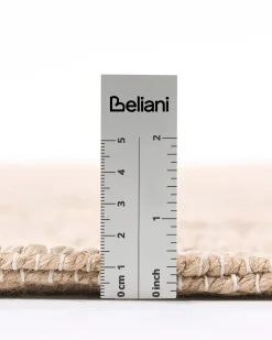 Tappeto AMRAVATI Beige chiaro 160 x 230 cm Iuta
