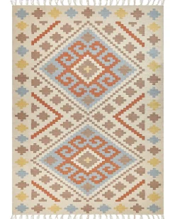 Tappeto ATAN Multicolore 200 x 300 cm Cotone Kilim