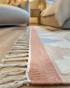 Tappeto DILIJAN Multicolore 160 x 230 cm Cotone Kilim