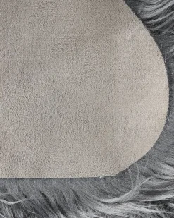 Tappeto in pelliccia sintetica MUNGO Grigio 63 x 95 cm