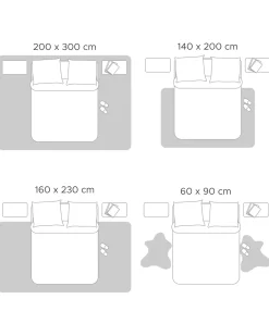 Tappeto MITSOBI Beige ø 120 cm Cotone