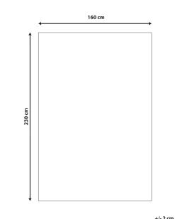 Tappeto per bambini ALPOUD Bianco 140 x 200 cm Cotone