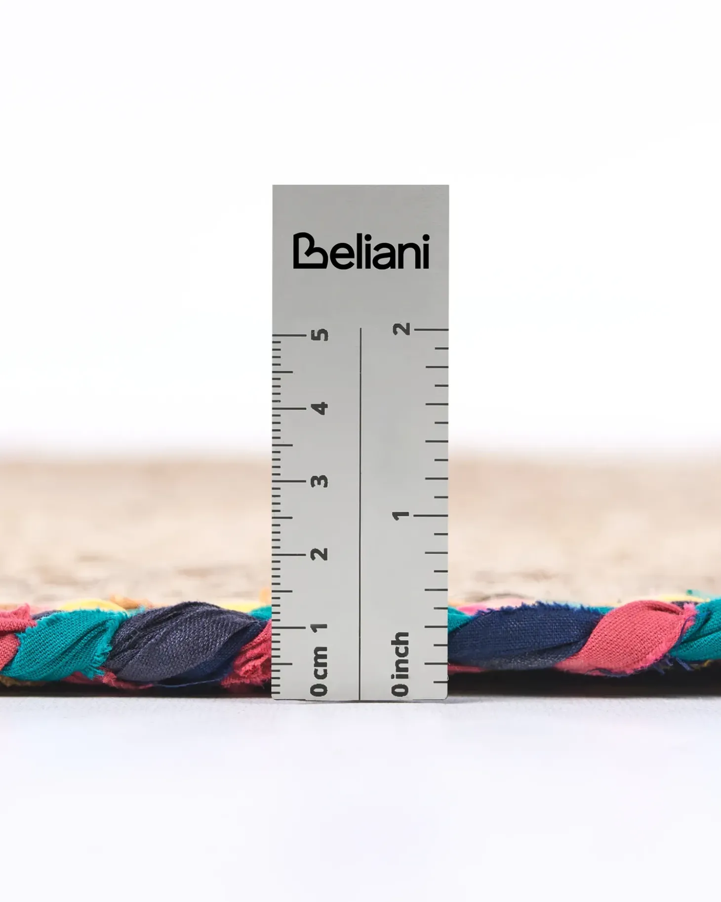 Tappeto SATARA Multicolore ø 120 cm Iuta