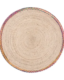 Tappeto SATARA Multicolore ø 120 cm Iuta