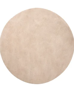 Tappeto VASCO Beige ø 140 cm Lana