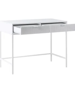 Tavolino consolle ADELAIDE Bianco