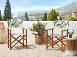 Tessuto di ricambio per sedie da giardino CINE Verde