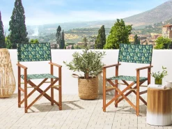 Tessuto di ricambio per sedie da giardino CINE Verde scuro